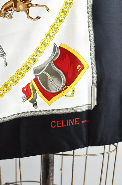 Celine Arc De Triomphe Scarf