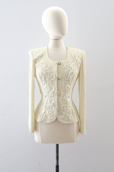 Vintage Gold Speckled Jacket