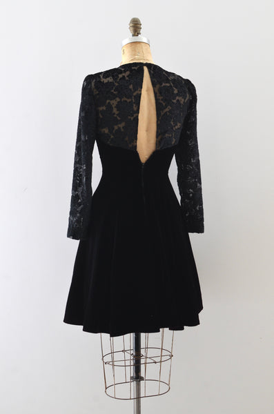 Vintage Velvet Party Dress