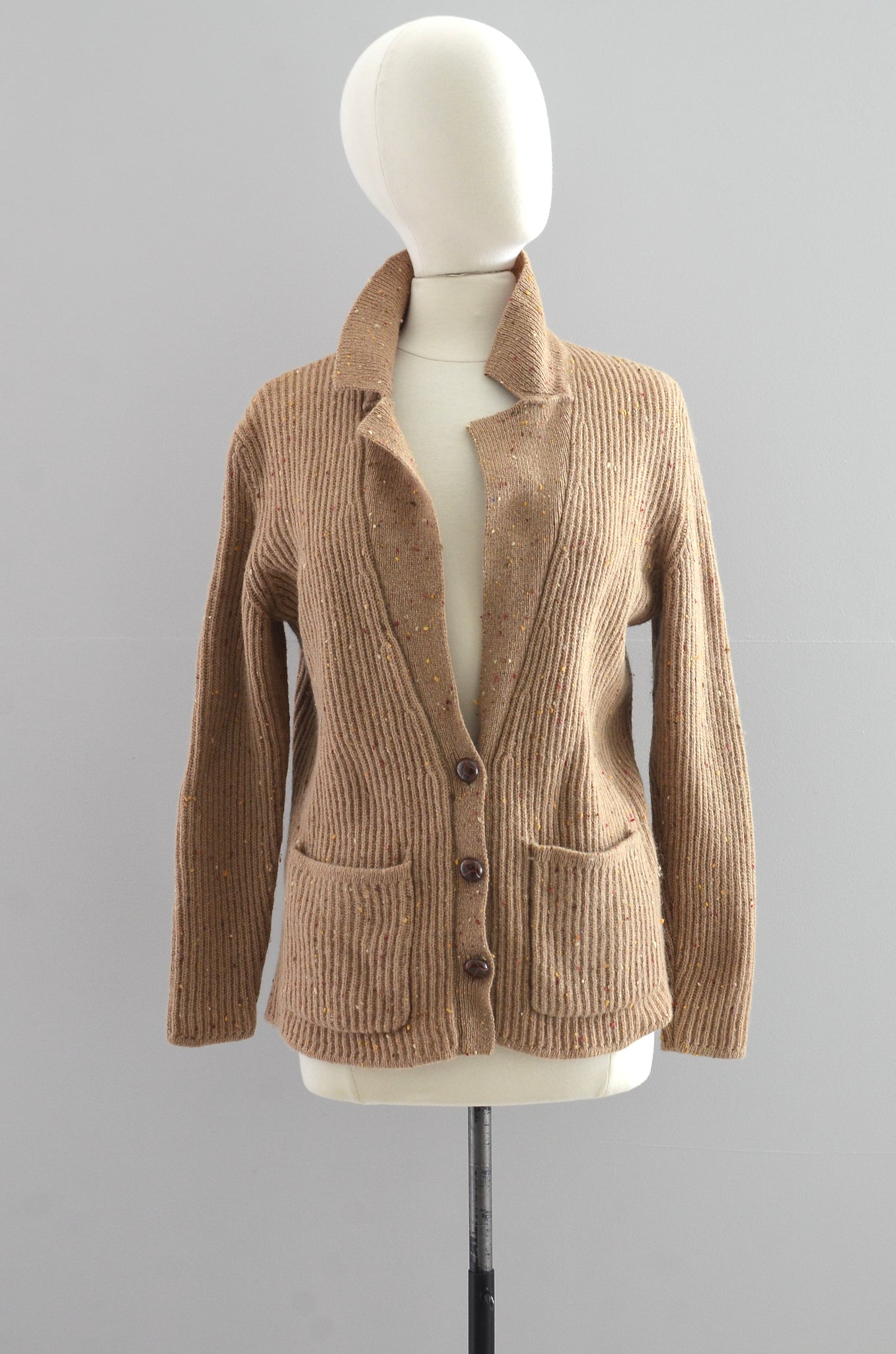 Evan Picone Speckled Cardigan