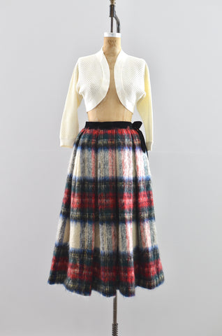Vintage 1970s Mohair Skirt