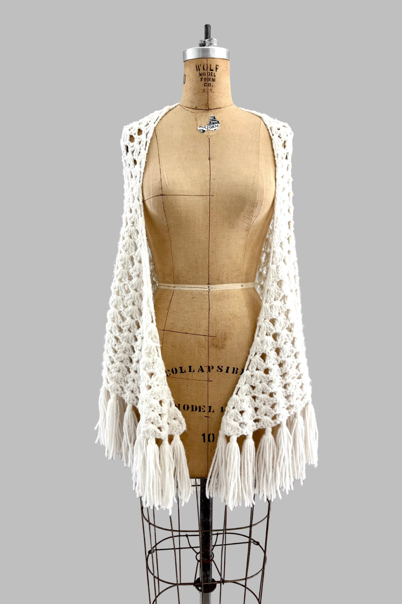 Vintage Crochet Shawl