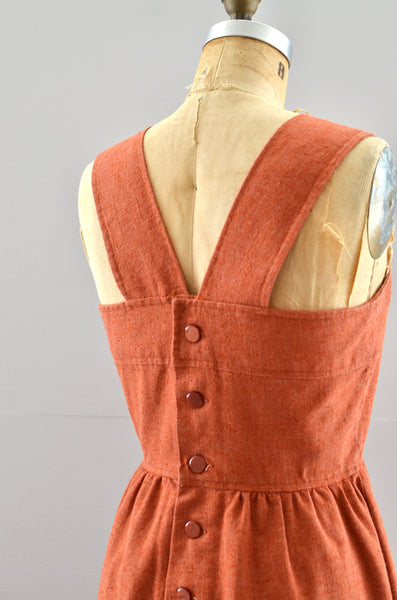 Vintage 70s Jumper Dress