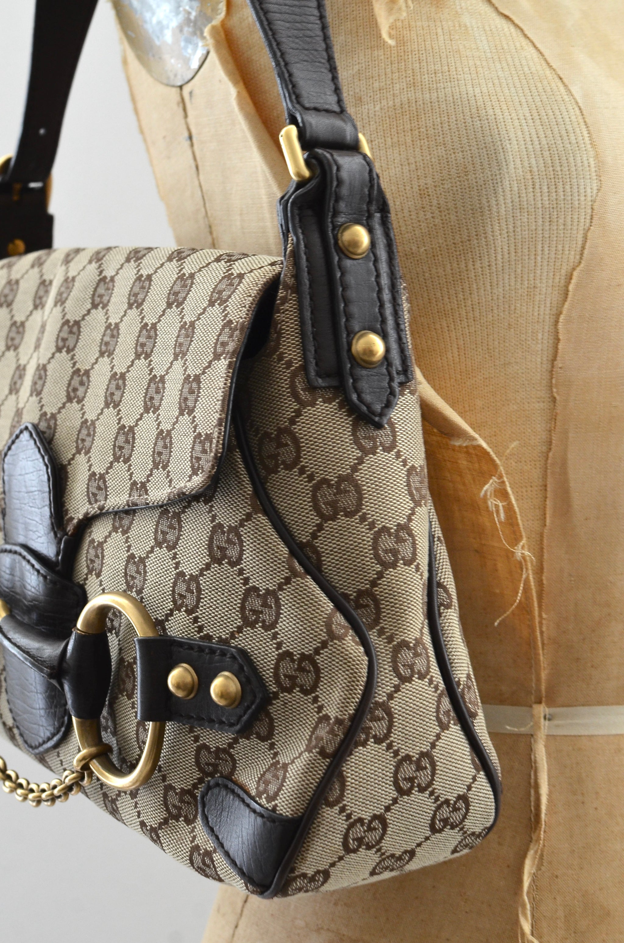 Gucci Horsebit Snaffle Shoulder Bag – Pickled Vintage