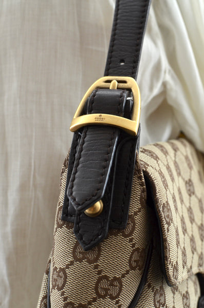 Gucci Horsebit Snaffle Shoulder Bag