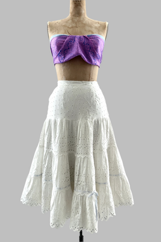 1950s Eyelet Skirt