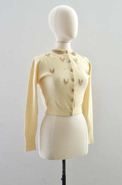 Schiaparelli Beaded Cardigan