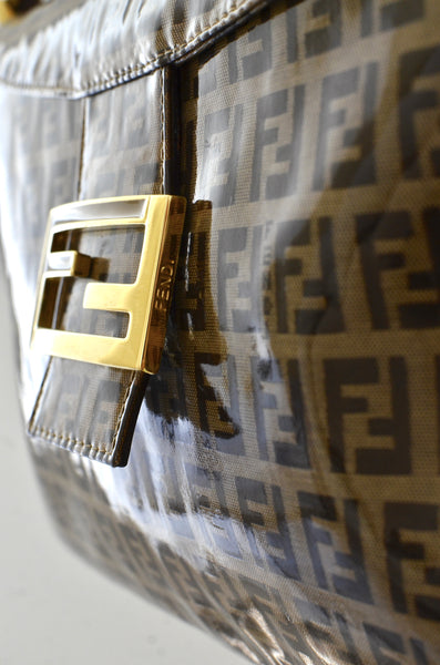 Fendi Mamma Baguette Tobacco Zucchino Bag