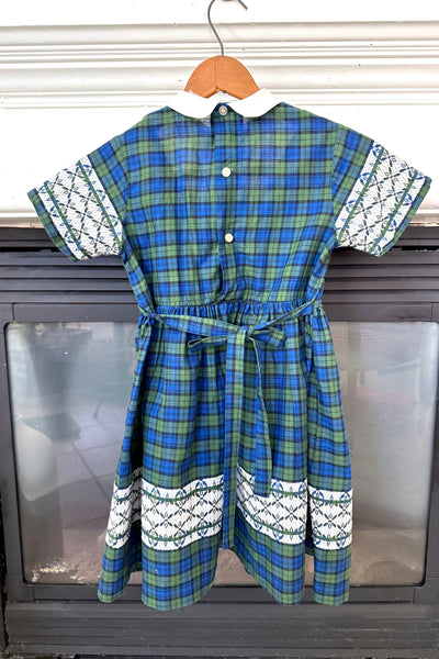 1950s Plaid Dress