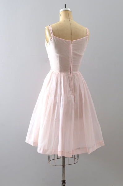 Vintage 1940s Ballet Pink Dress