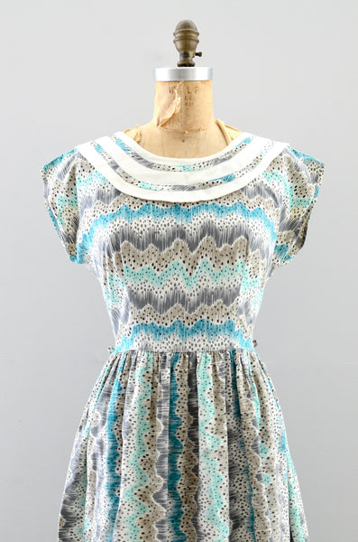 Vintage 1950s Cotton Dress