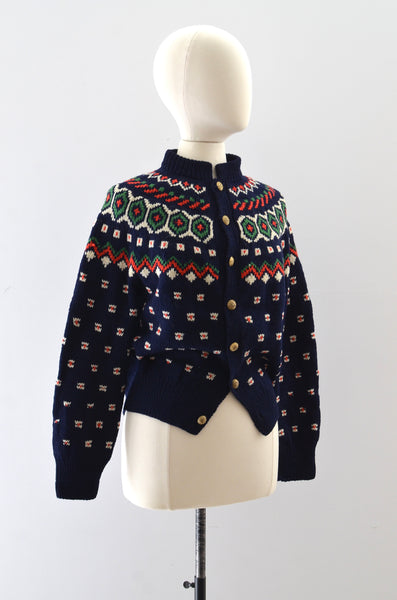 Vintage Faire Isle Sweater