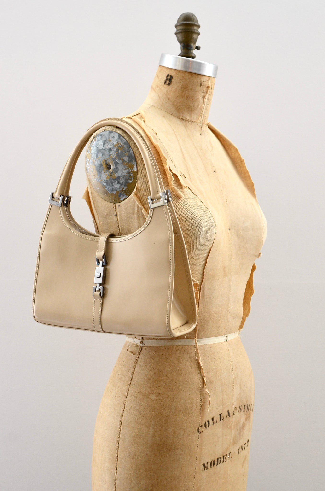 Gucci Mini Jackie Beige Bag