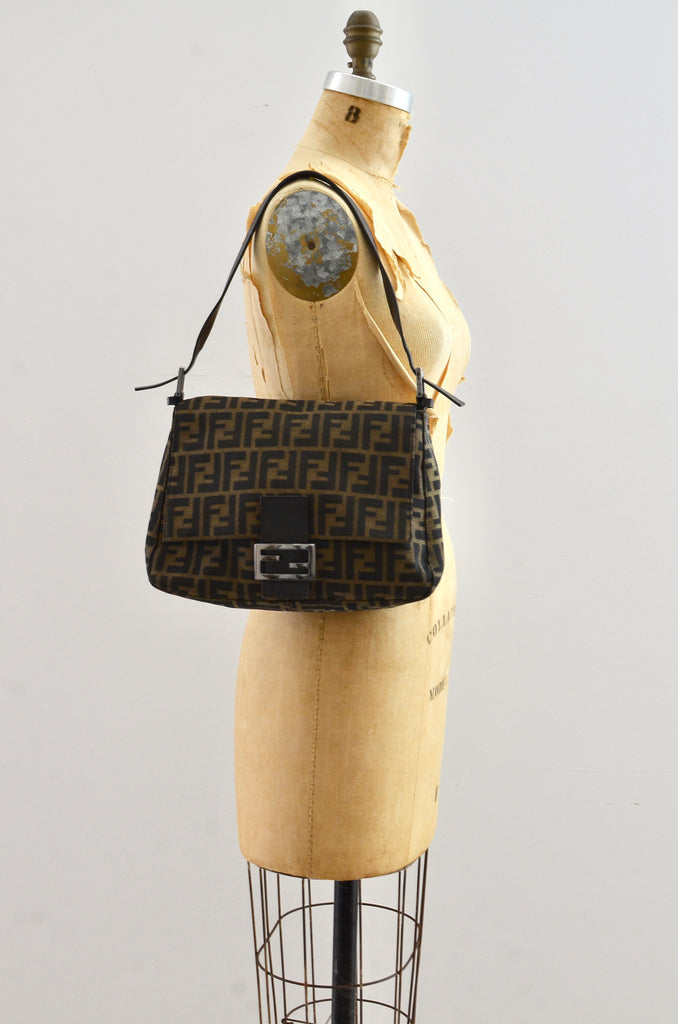 FENDI Zucca Mamma Baguette Shoulder Bag – Pickled Vintage