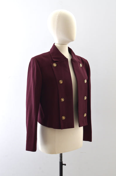 Vintage Open Front Jacket
