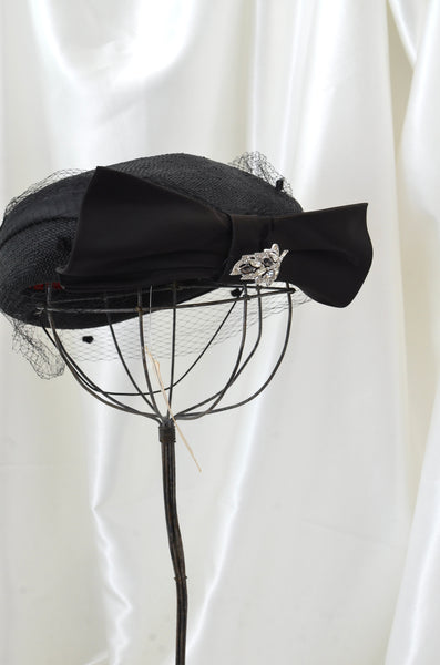 Vintage Bow Applique Hat