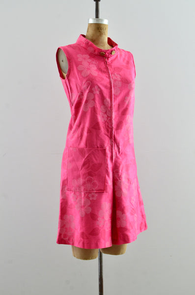 1950's Hot Pink Romper