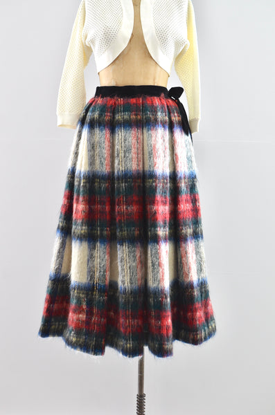 Vintage 1970s Mohair Skirt