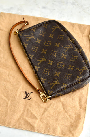 Louis Vuitton Pochette Monogram Canvas