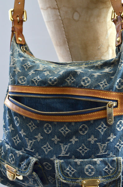 Louis Vuitton Denim Baggy GM 2Way Bag