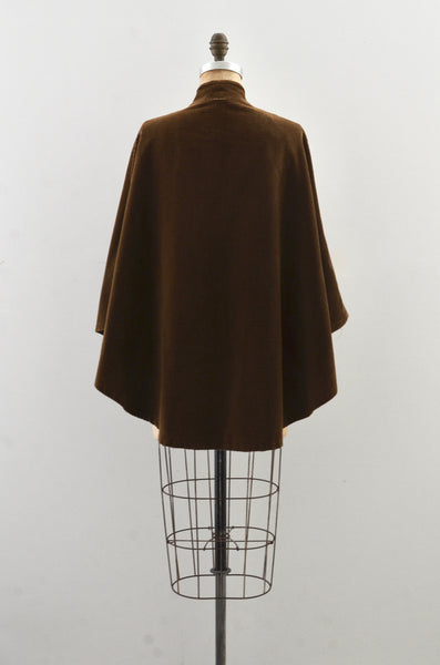 Vintage 1970's Peck & Peck Corduroy Cape