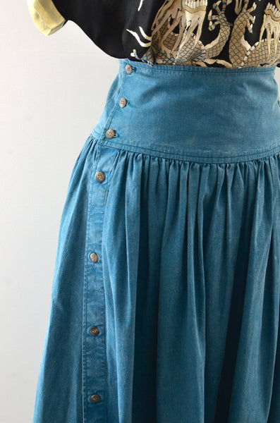 Vintage 1980's High Waisted Skirt