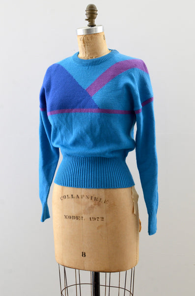 Vintage 1970s Cropped Sweater