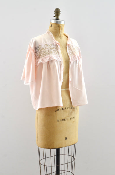 Vintage 1950's Bed Jacket