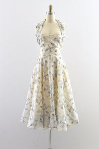 Vintage 1950s Halter Dress