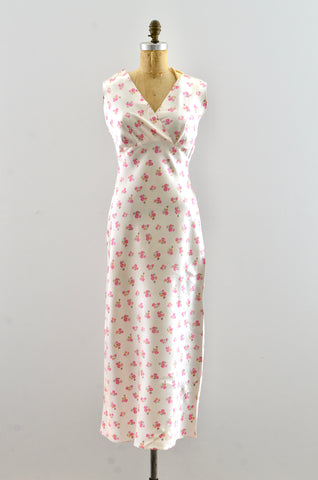 Vintage 1940's Floral Nightgown