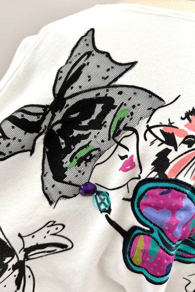 Vintage Cat Lady Top