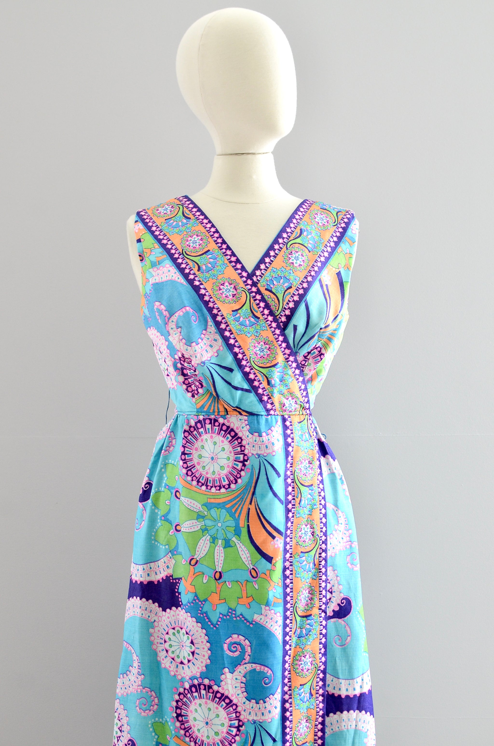 70s floral maxi dress Vintage 1970s Floral Maxi Dresss – Pickled Vintage