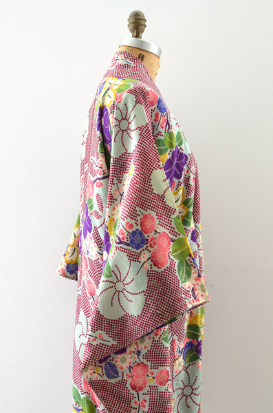 Shiawase Silk Haori  Kimono