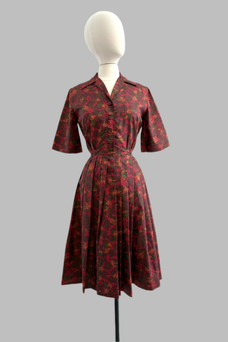 Vintage Autumn Dress