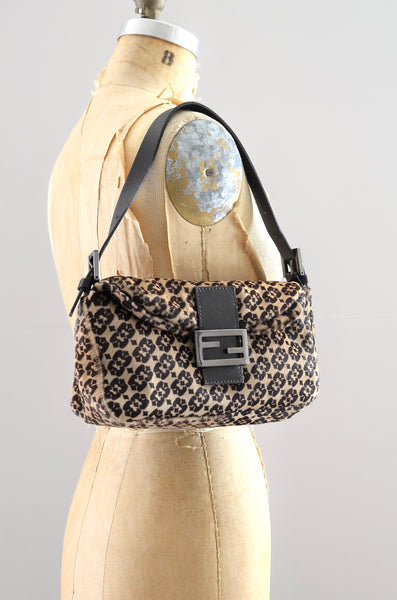 Fendi Printed Baguette