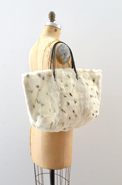 Fendi Selleria Fur Tote