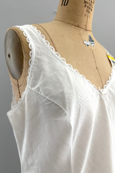 White Cotton Camisole