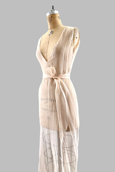 1930s Blush Dress