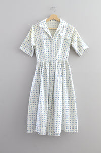 Vintage 1950s Novelty Dress  ⎮ Small