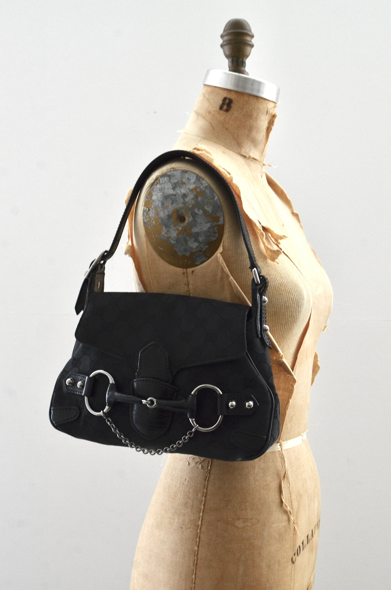 Gucci Horsebit Snaffle Bit Shoulder Bag – Pickled Vintage