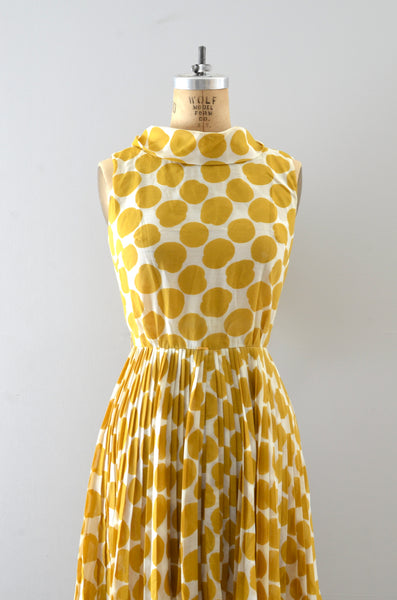 Carol Craig Inverted Collar Dress