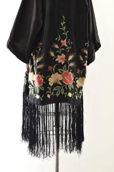 1920s Embroidered Robe