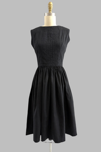 Vintage 1950s Pintuck Dress