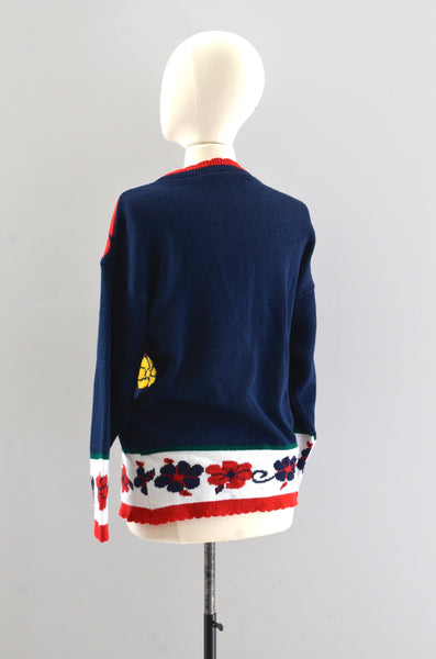 Vintage Snoopy & Woodstock Sweater