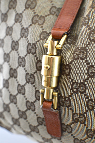 Gucci Piston Lock Jackie Hobo