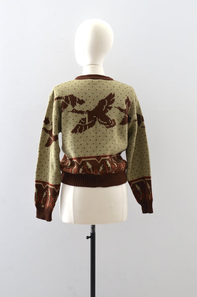 Vintage 1970s Novelty Sweater