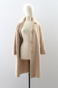 Vintage Light Oat Coat