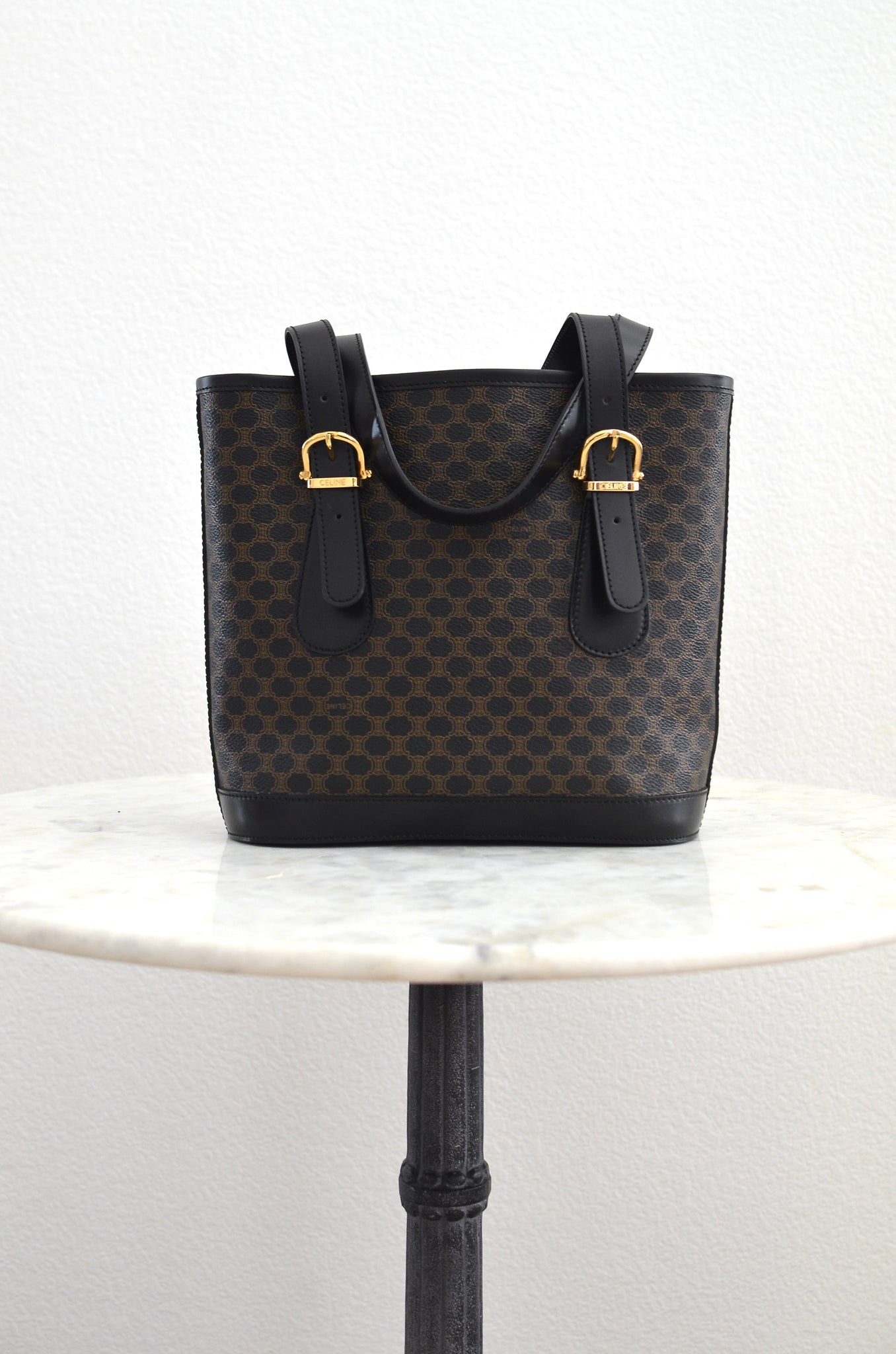 CELINE  Triomphe Tote Handbag