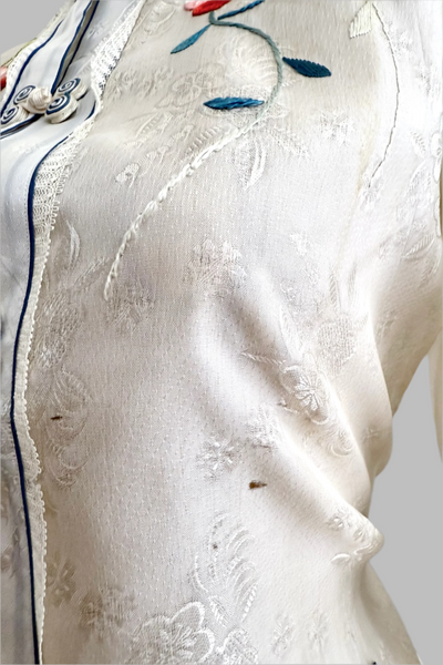Vintage 1950s Oriental Pajama Set