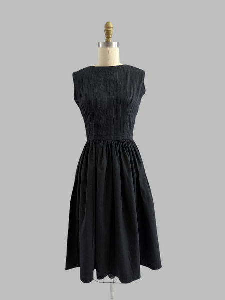 Vintage 1950s Pintuck Dress